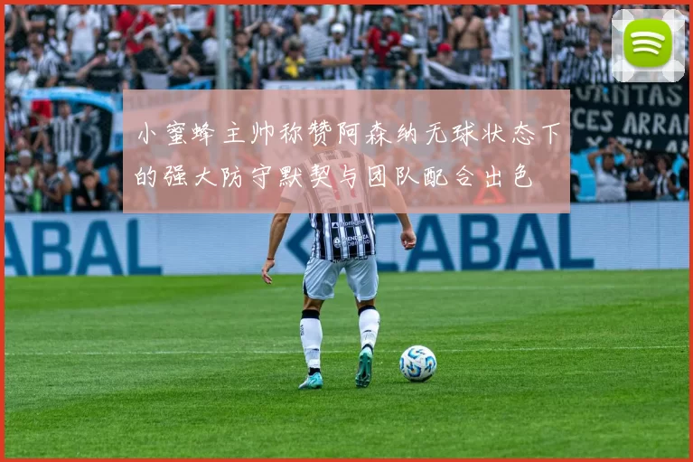 小蜜蜂主帅称赞阿森纳无球状态下的强大防守默契与团队配合出色